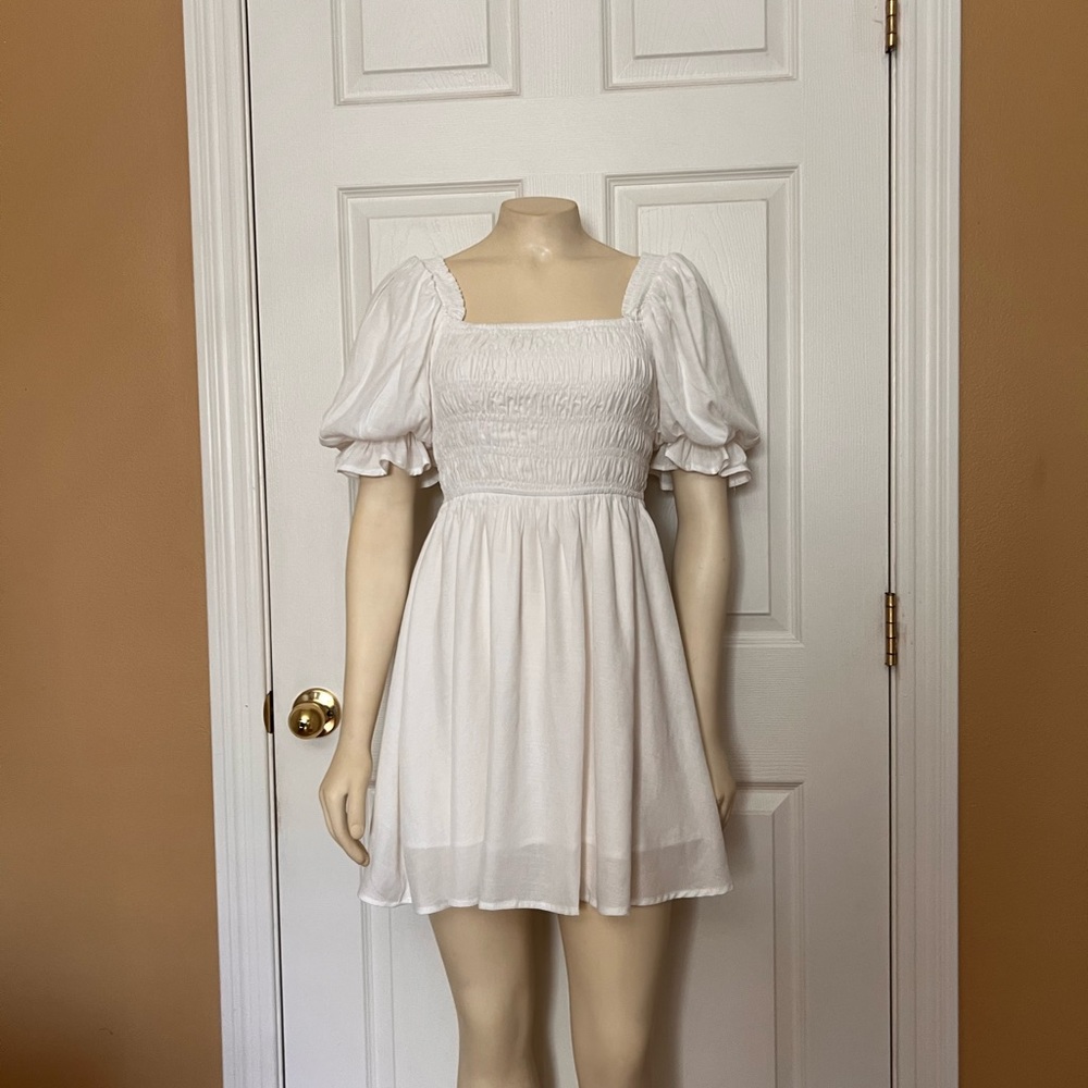 Princess Polly mini dress white